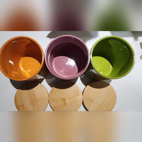 Ciroa ceramic cannister set - Picture 2 of 2